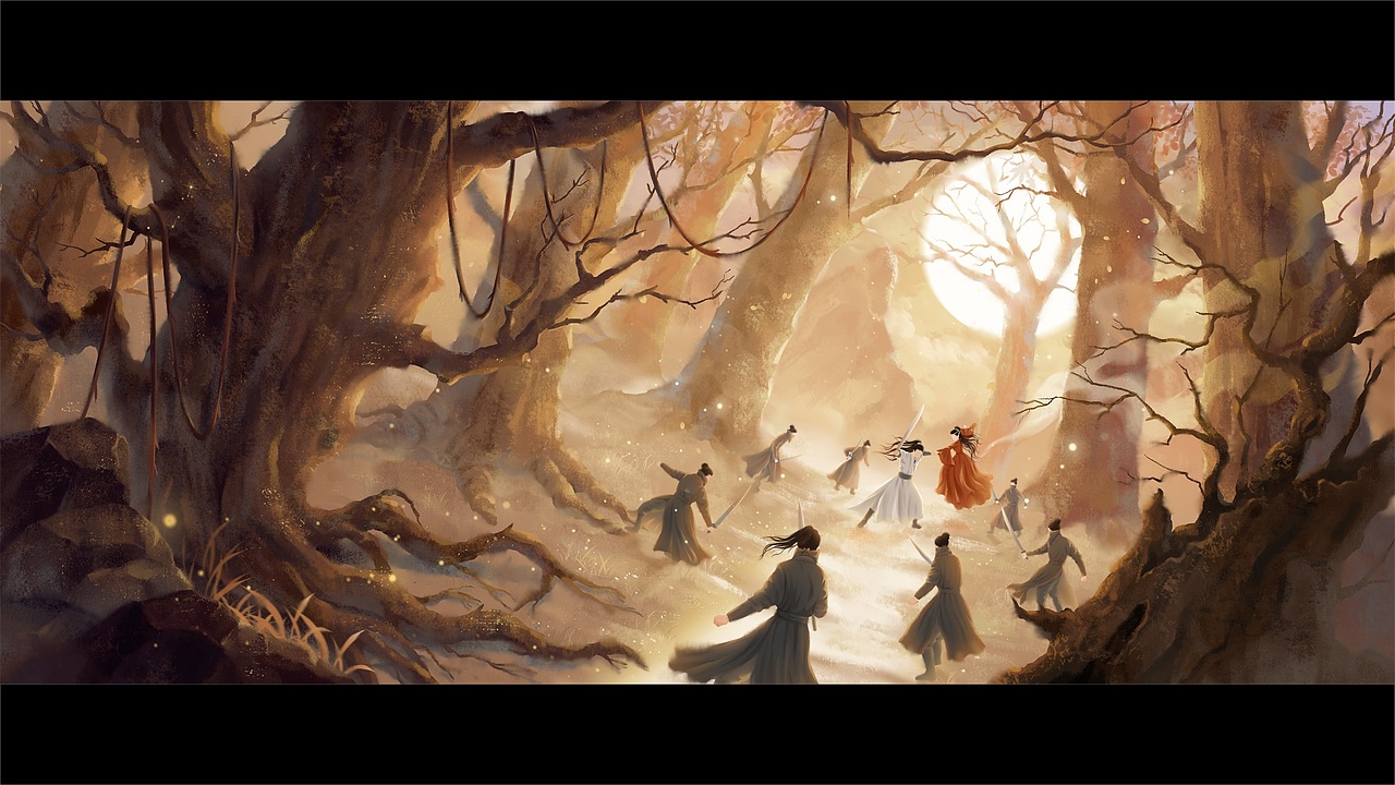 《相思令》片头插图（图ZMzg0NTE4NzY0） - 商业插画 - 站酷设计师才仙插画原创素材 - 站酷ZCOOL