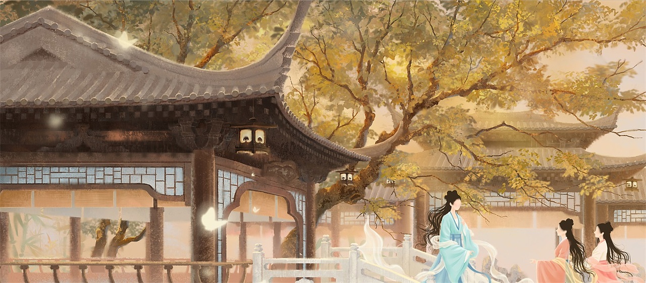 《相思令》片头插图（图ZMzg0NTE4ODU2） - 商业插画 - 站酷设计师才仙插画原创素材 - 站酷ZCOOL