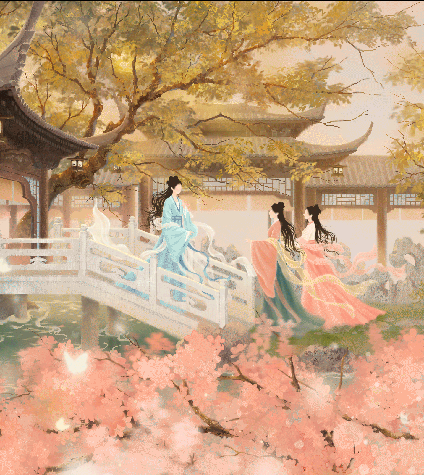 《相思令》片头插图（图ZMzg0NTE4OTI0） - 商业插画 - 站酷设计师才仙插画原创素材 - 站酷ZCOOL