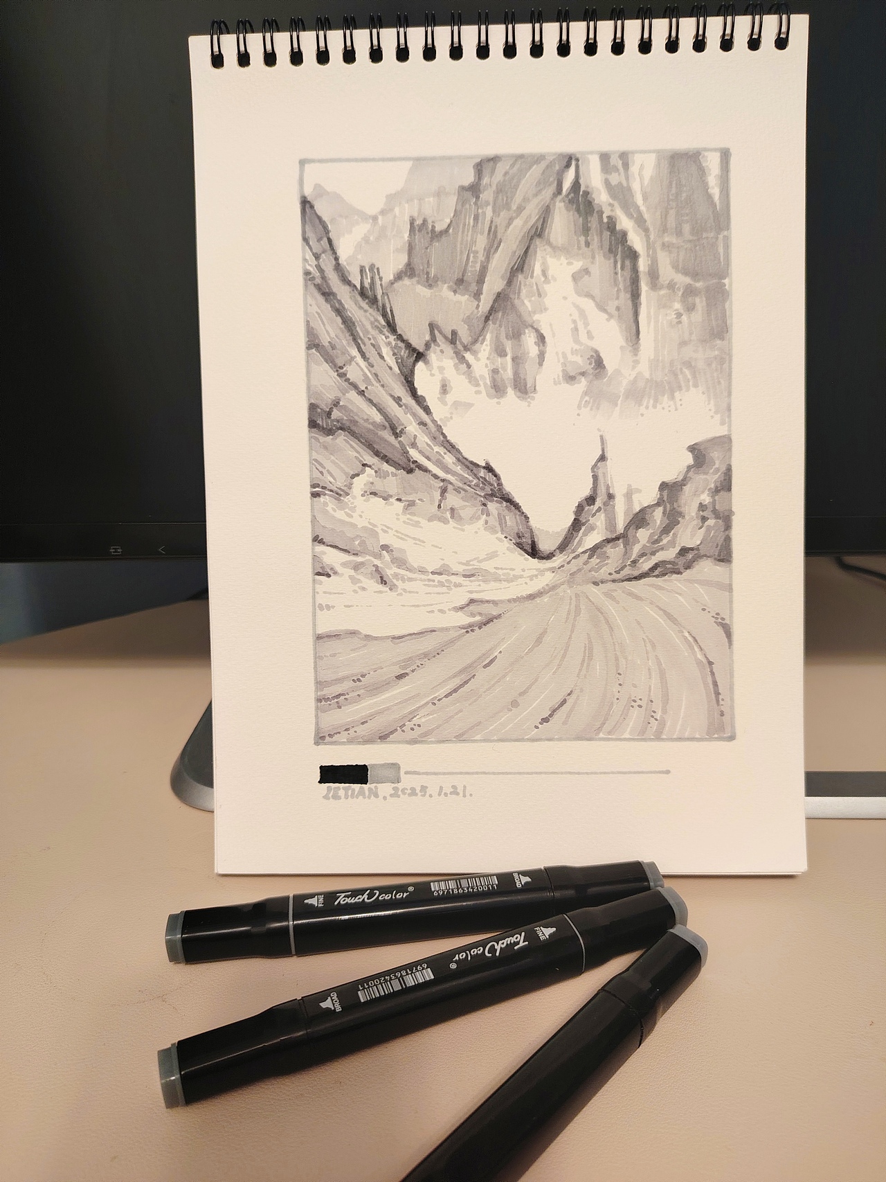 马克笔场景练习~