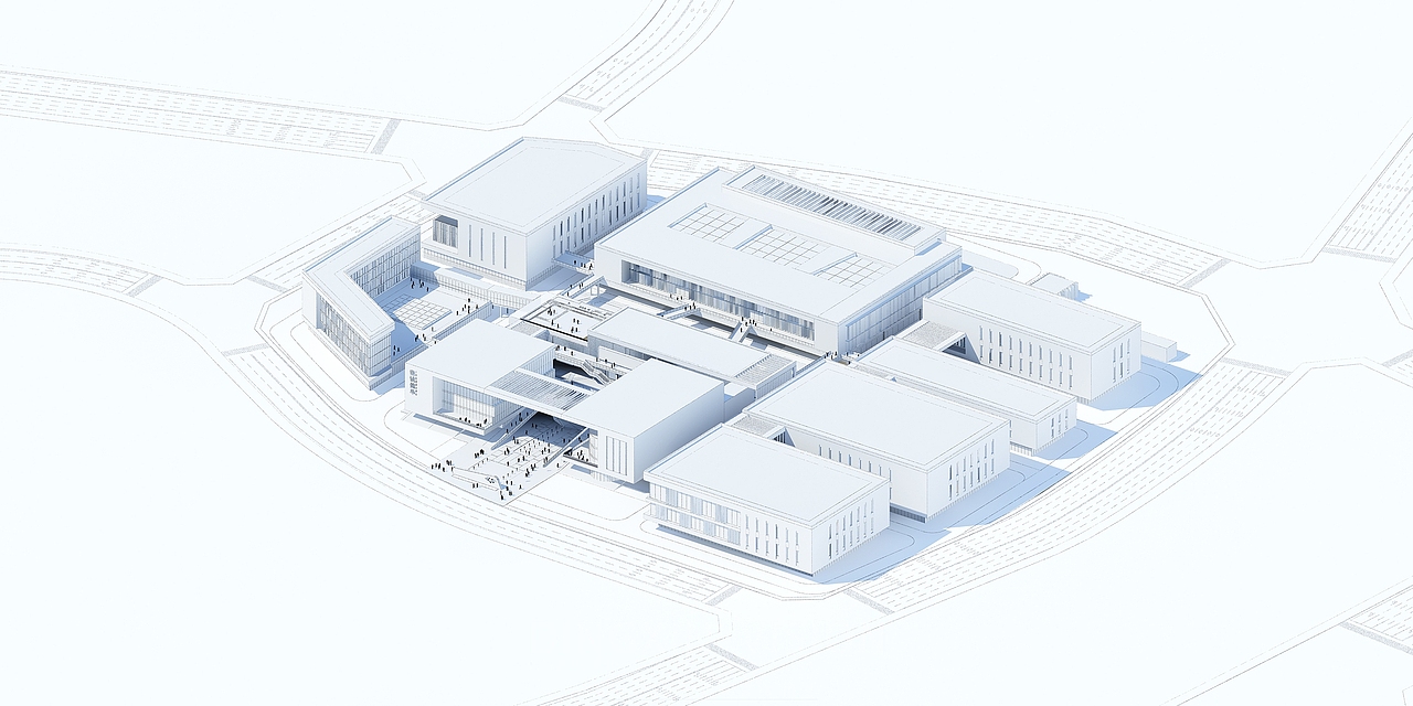 醫(yī)藥產(chǎn)業(yè)園項(xiàng)目（圖ZMzg0NTI0OTcy） - 建筑/空間 - 站酷設(shè)計(jì)師鼎欣建筑效果圖原創(chuàng)素材 - 站酷ZCOOL