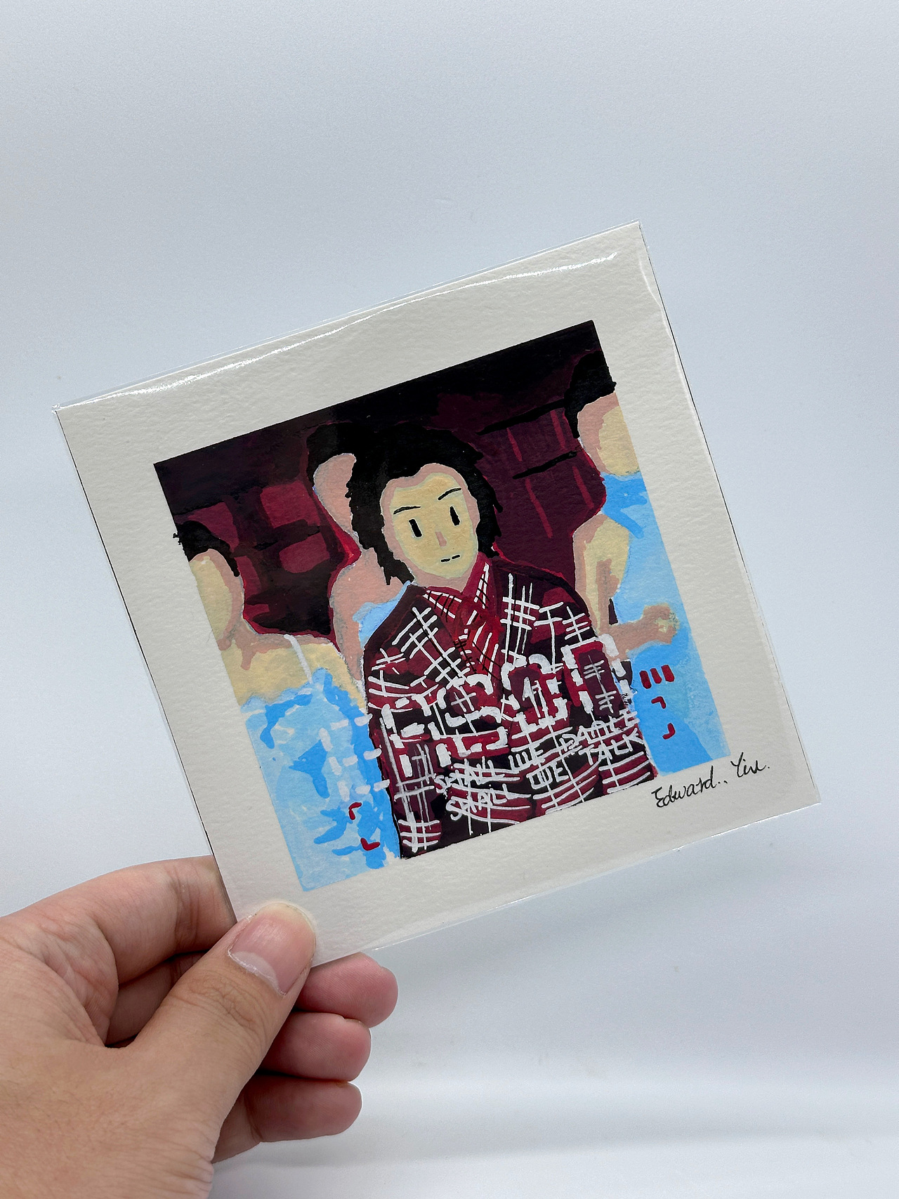 陈奕迅Eason专辑手绘小卡（图ZMzg0NTM3NzI4） - 艺术插画 - 站酷设计师Edward_黑豆原创素材 - 站酷ZCOOL
