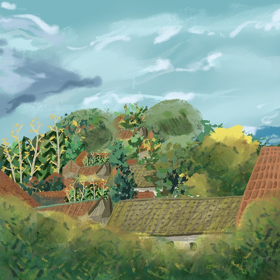 12～1月速涂（图ZMzg0NTM5MjA4） - 创作习作 - 站酷设计师妮娜插画原创素材 - 站酷ZCOOL