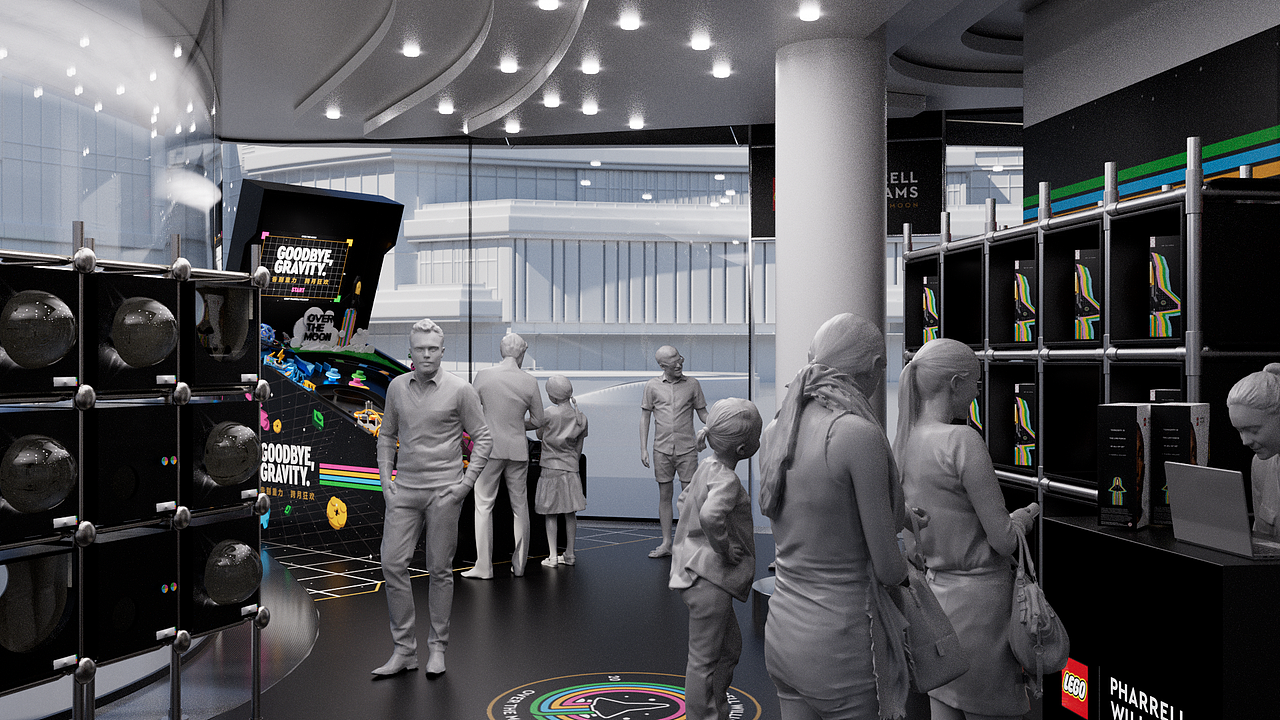 乐高 x Pharrell Williams:“太空灵感库”快闪体验