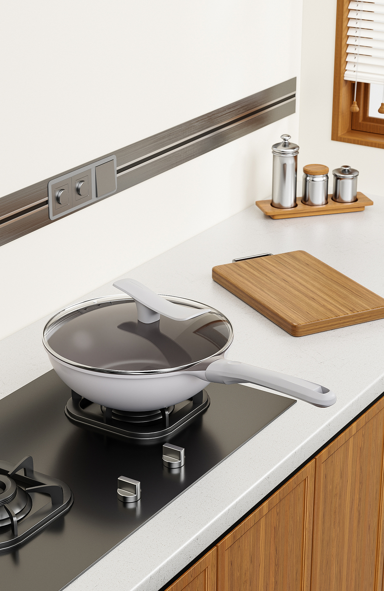 工作渲染节选——【厨具产品】