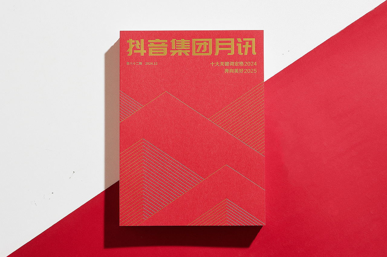 2025抖音跨年特别刊画册设计
