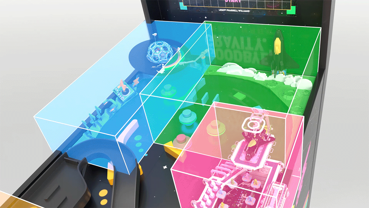 乐高 x Pharrell Williams:“太空灵感库”快闪体验