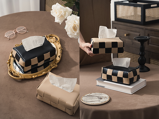 《追寻伦敦星空下》| 皮革纸巾盒 | 纸抽盒 | 收纳盒