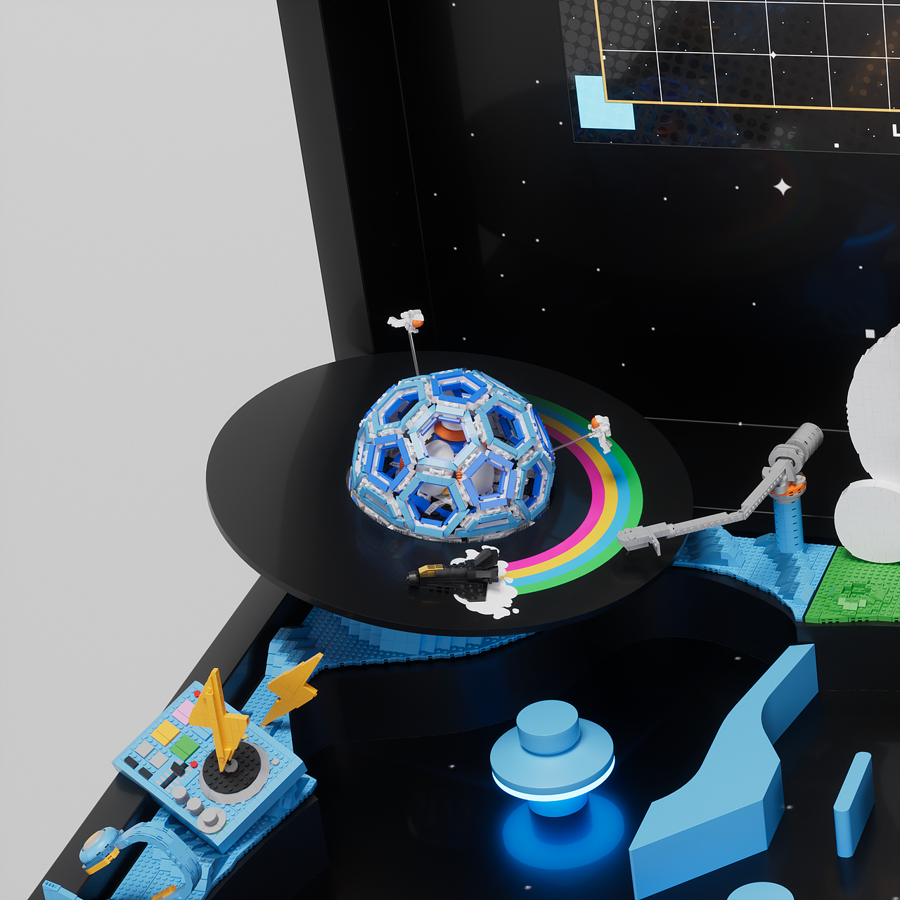 乐高 x Pharrell Williams:“太空灵感库”快闪体验