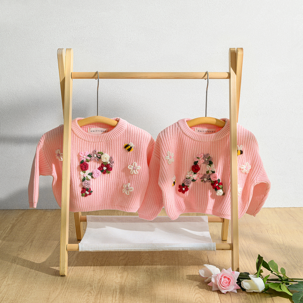 平面摄影|母婴纺织类—手绣婴儿毛衣拍摄