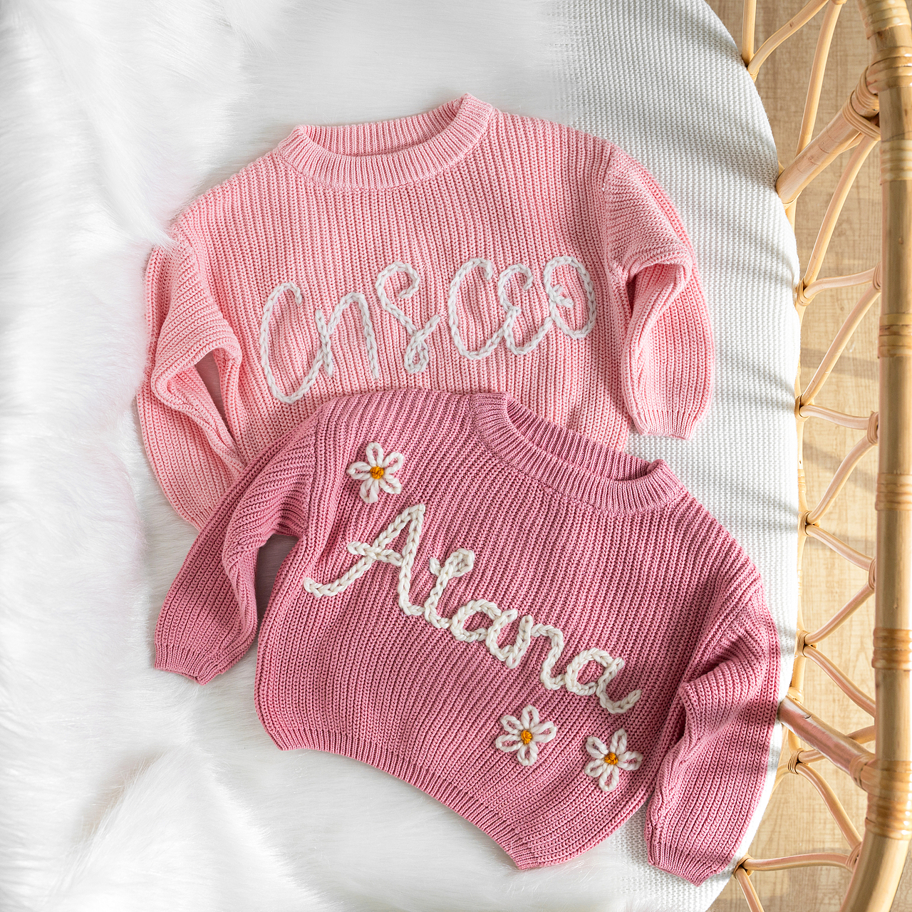 平面摄影|母婴纺织类—手绣婴儿毛衣拍摄