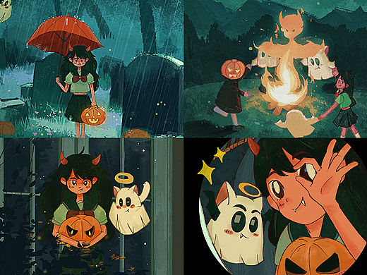 原创 | 今晚尽情捣蛋吧~