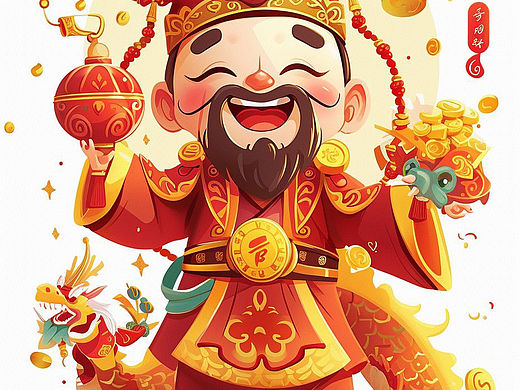 财神驾到~接财神