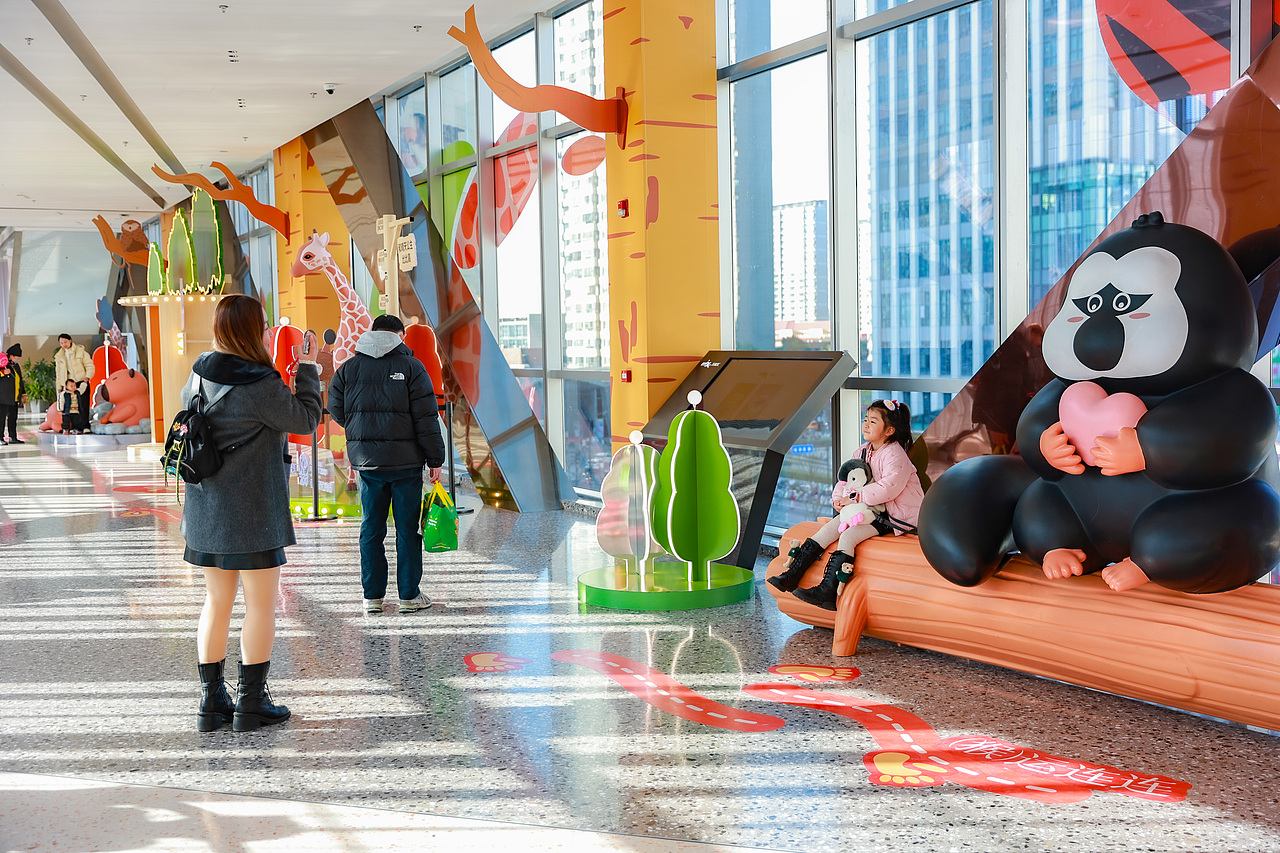 2025燕子矶新城新春风貌