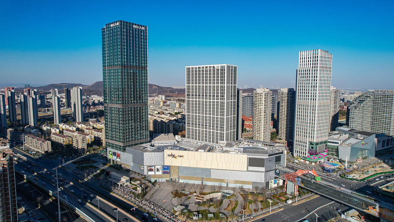 2025燕子矶新城新春风貌