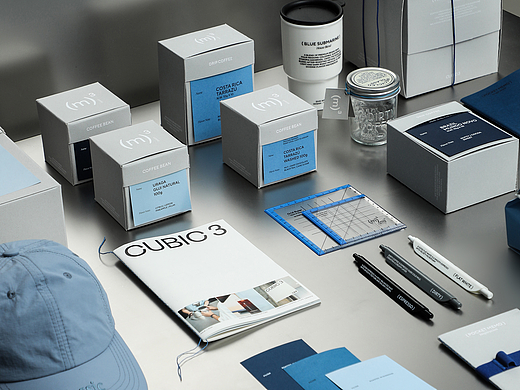 CUBIC3 Branded Items Design for Overseas Store 