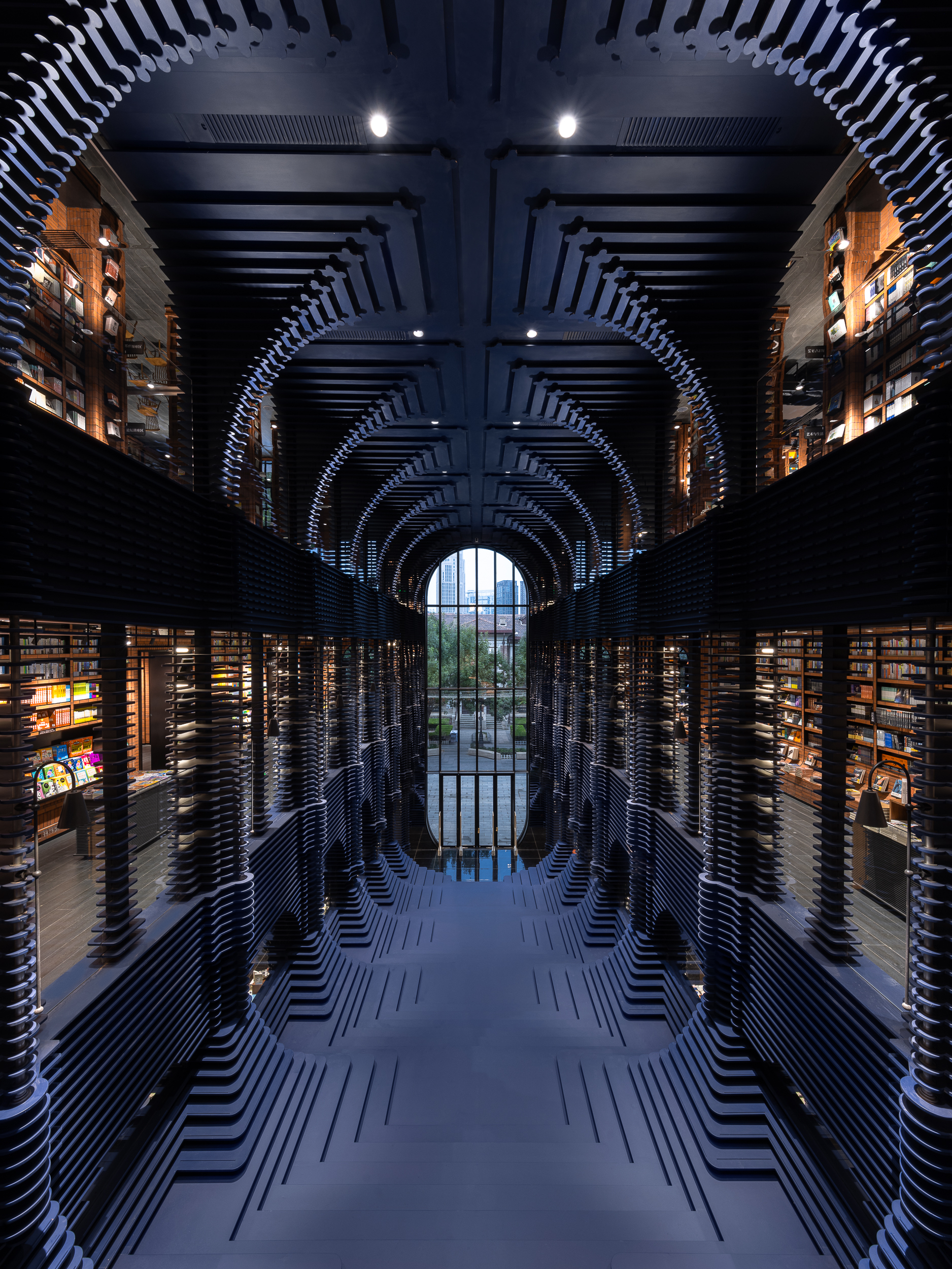 建筑与文化交融的书店空间艺术-天津钟书阁｜365天的好设计NO.21（图ZMTUwMjA1NDQ=） - 观点 - 站酷设计师站酷资讯原创素材 - 站酷ZCOOL