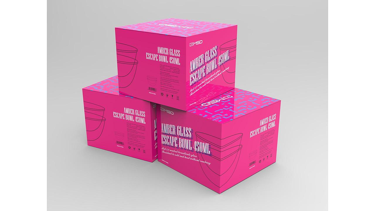 西方(美国)包装盒