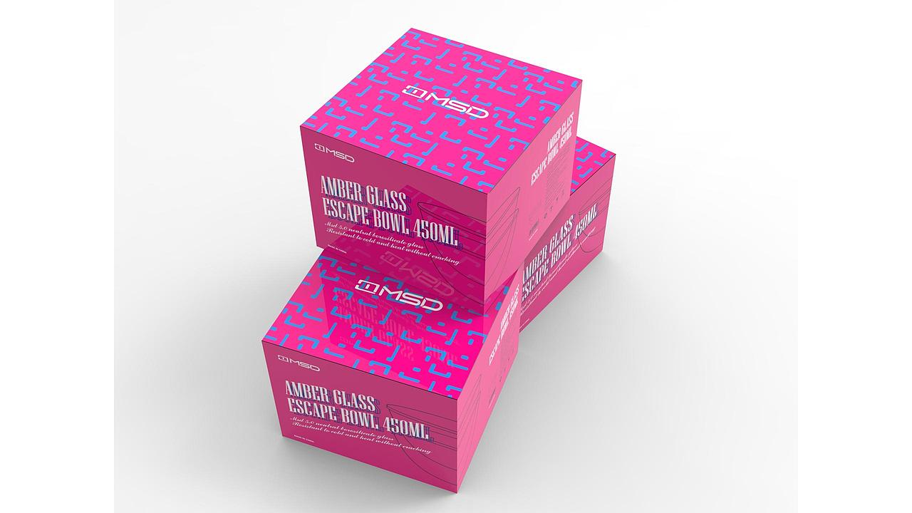 西方(美国)包装盒