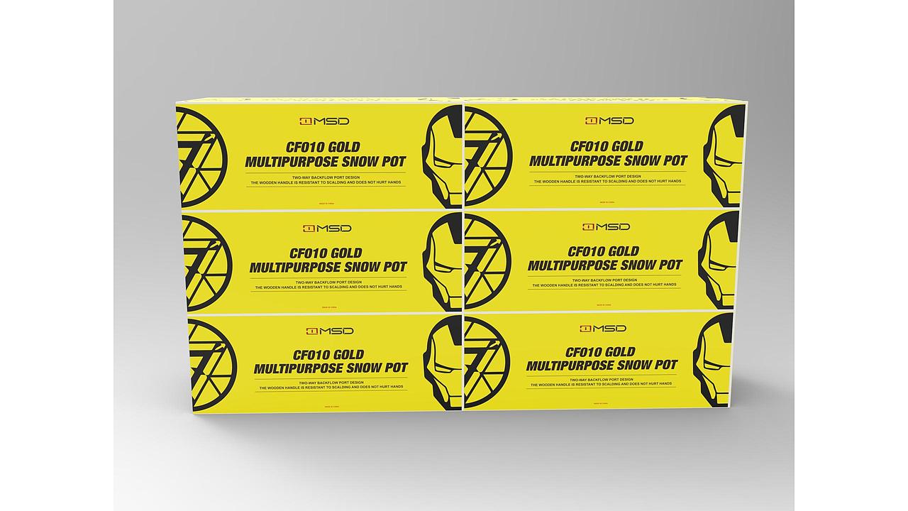 西方(美国)包装盒