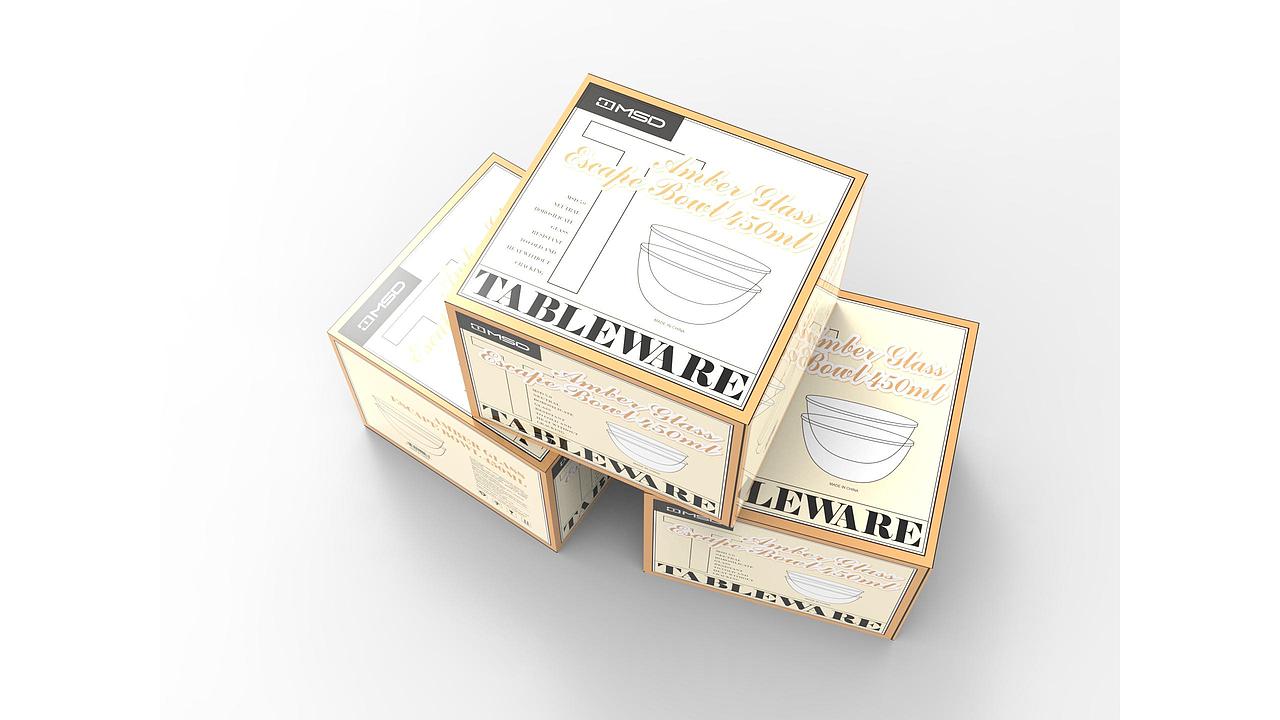 西方(美国)包装盒