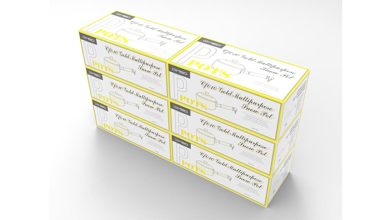 西方(美国)包装盒