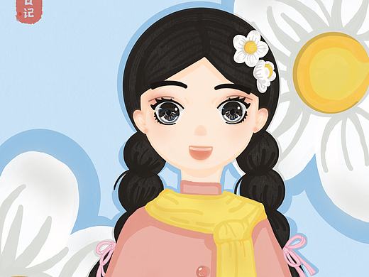Q版人物插画
