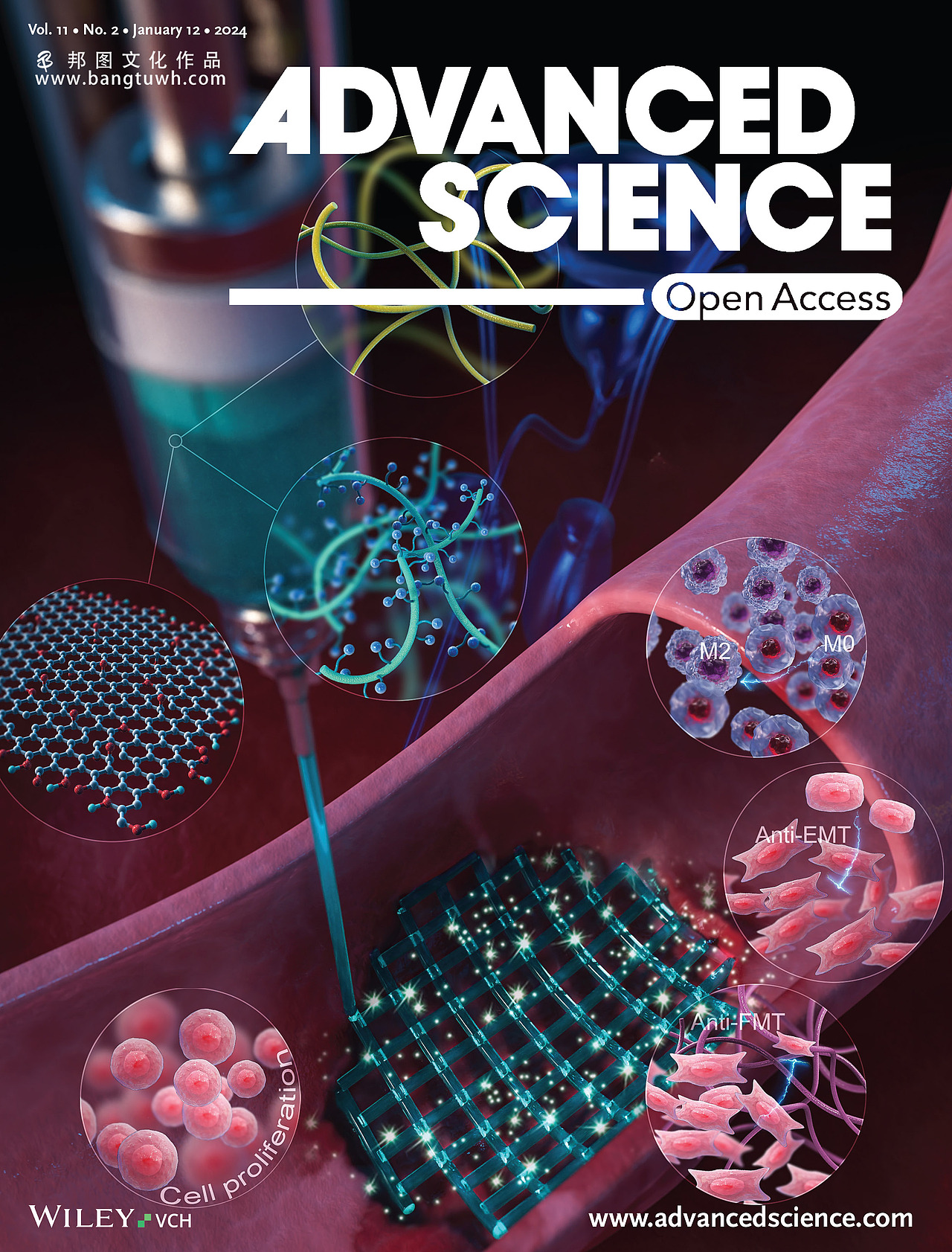 Advanced Science杂志封面汇总展示