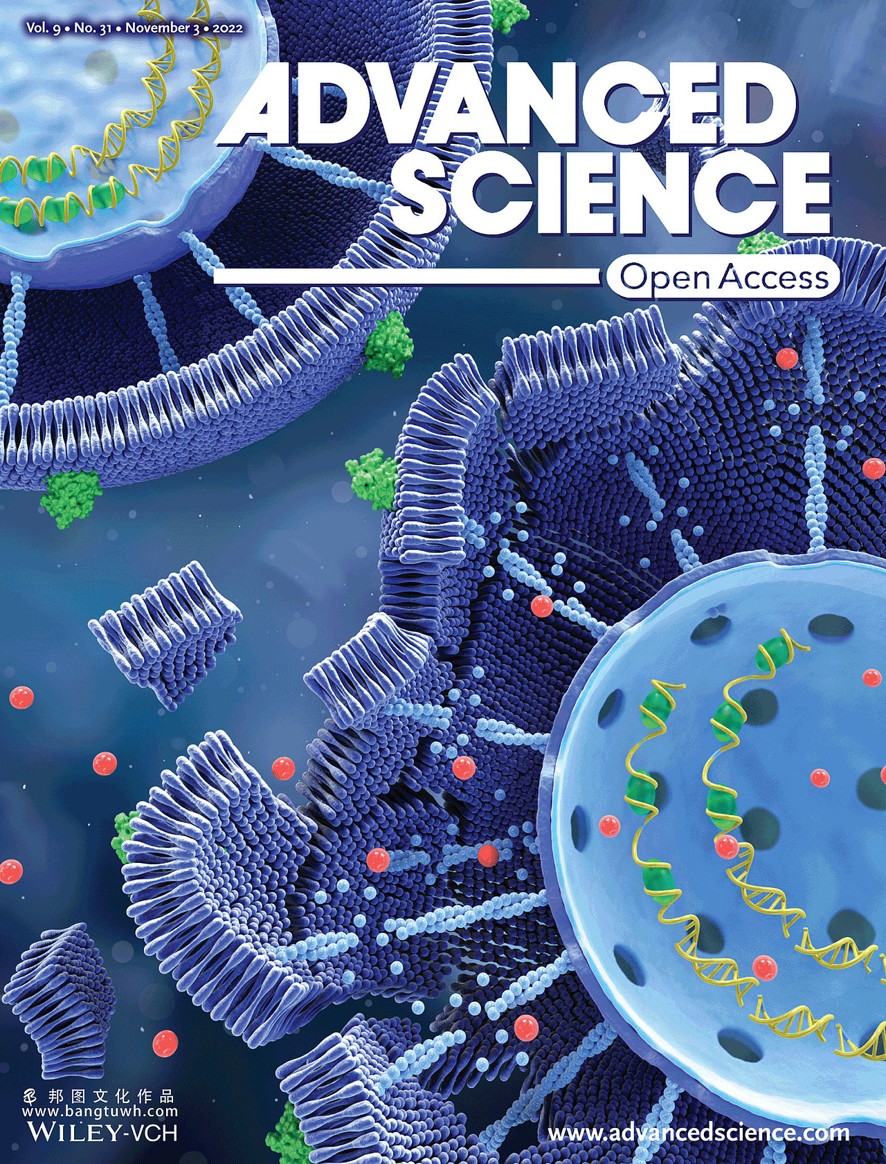 Advanced Science杂志封面汇总展示