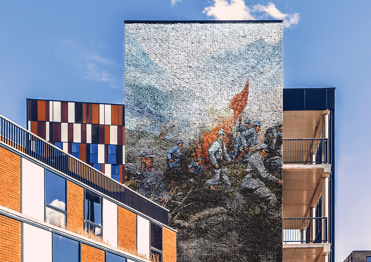 墙绘设计丨战争