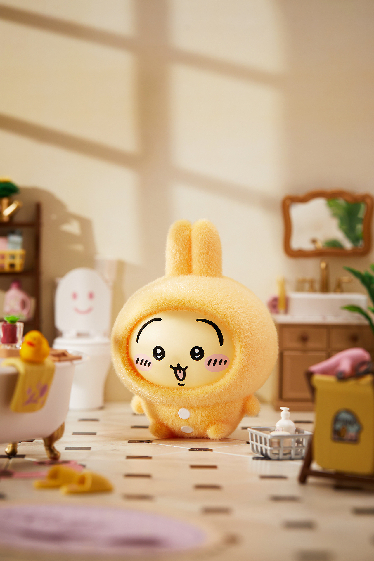 Chiikawa系列睡衣换脸盲盒挂件