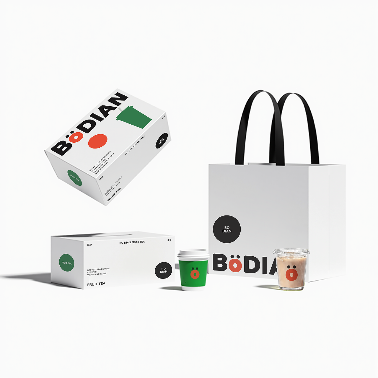 波点果茶品牌VI设计