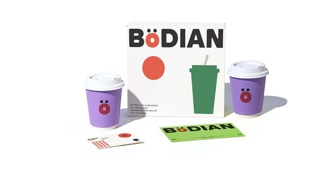 波点果茶品牌VI设计
