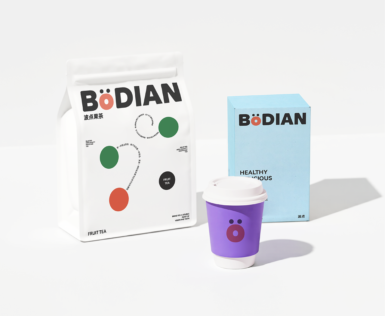 波点果茶品牌VI设计