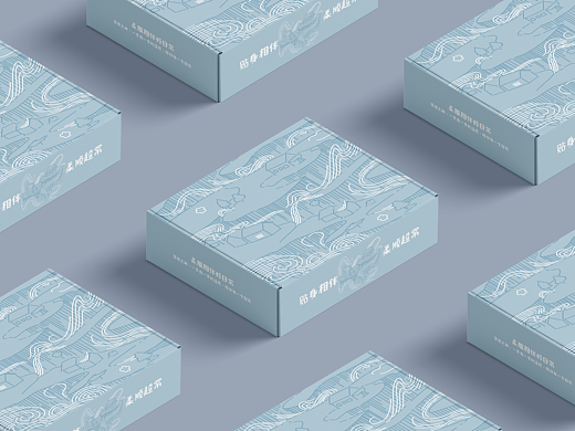 舒适的~家居服包装设计