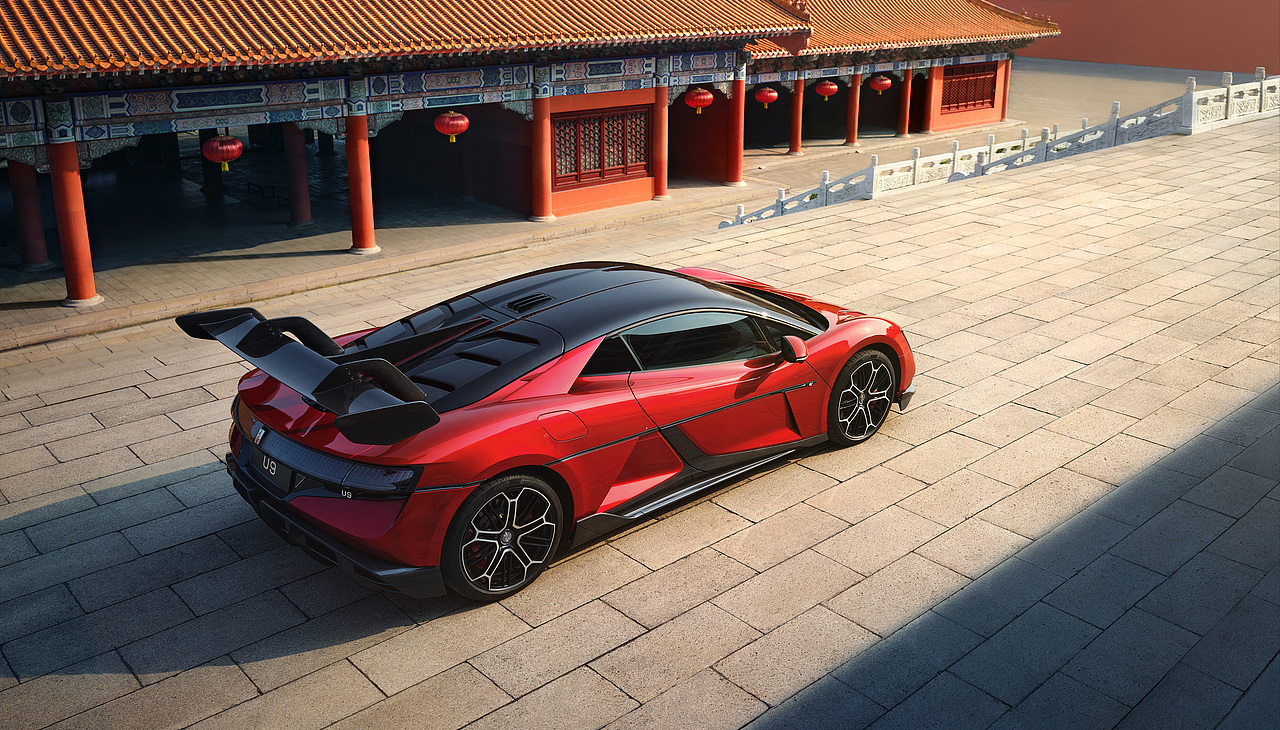 汽车修图——仰望u9