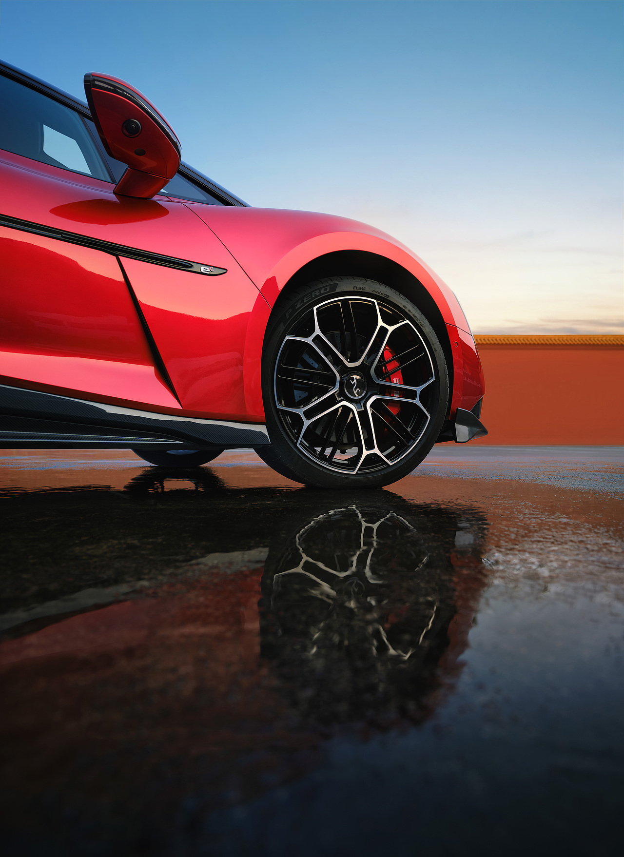 汽车修图——仰望u9