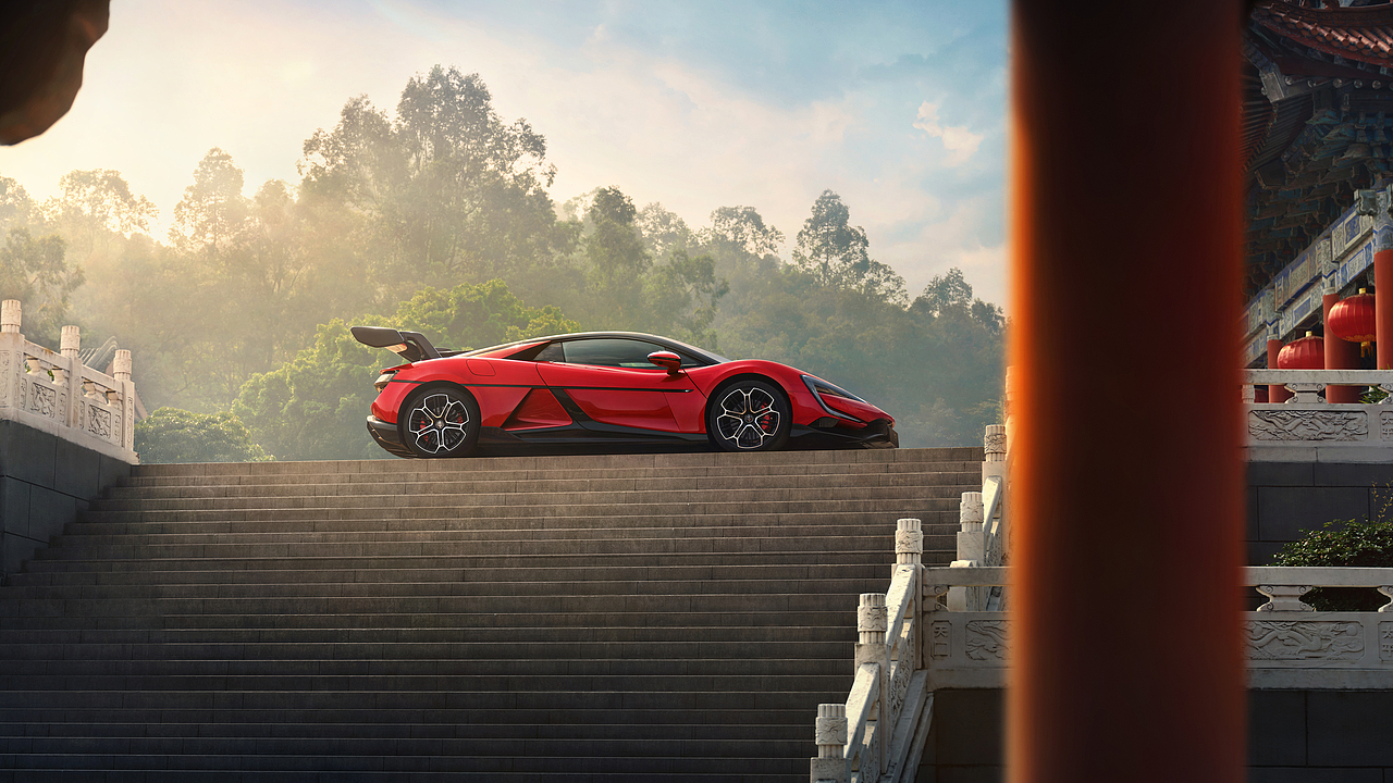 汽车修图——仰望u9