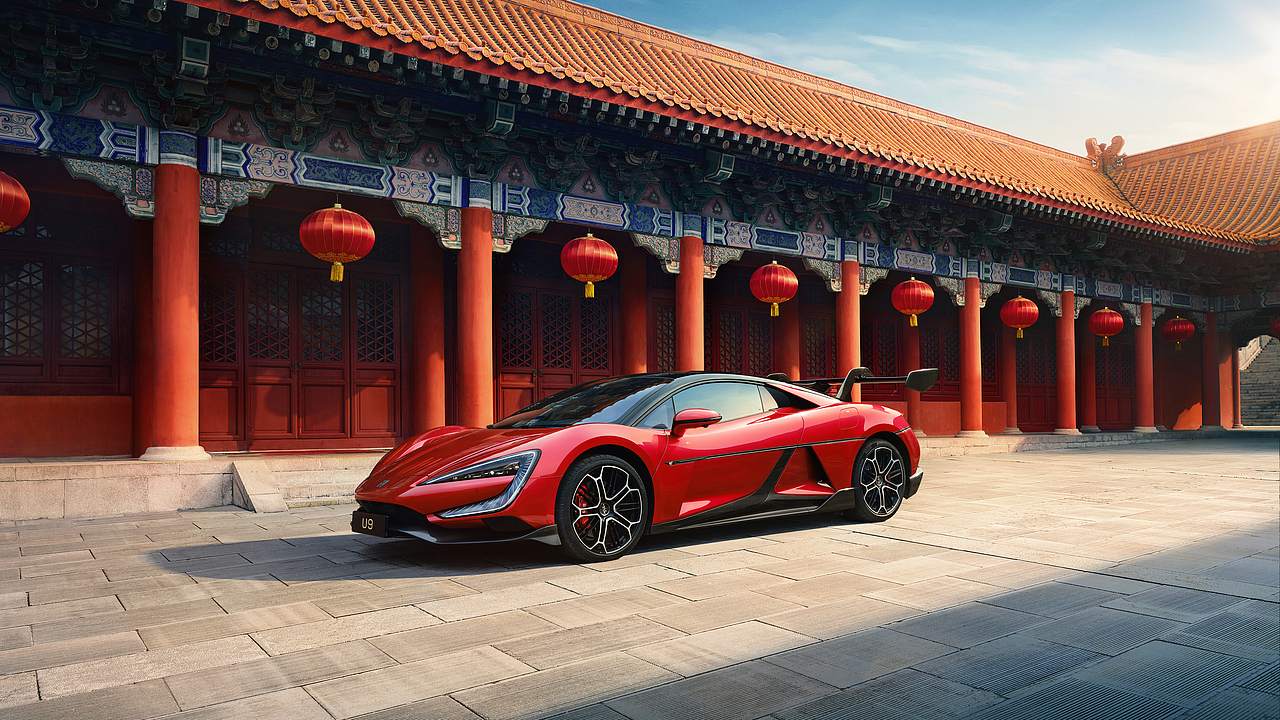 汽车修图——仰望u9