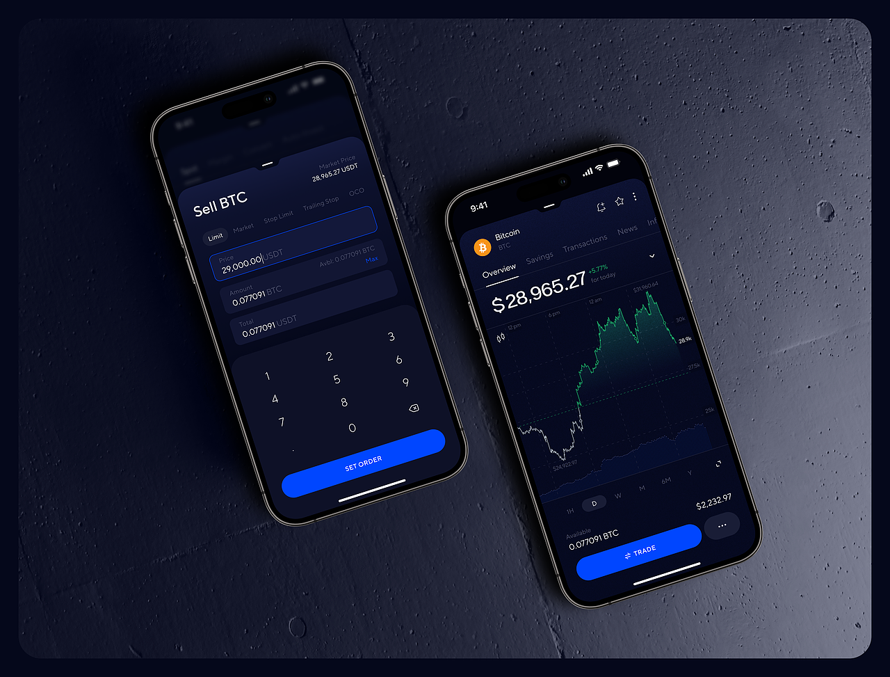 Abyss — Crypto Trading Mobile App, Brand Design
