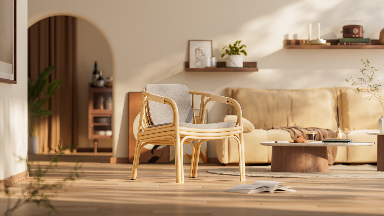 「Hublot rattan armchair」（图ZMzg0NjMxNDcy） - 生活用品 - 站酷设计师lemonjam原创素材 - 站酷ZCOOL