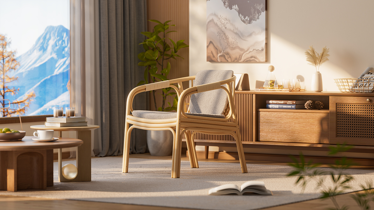 「Hublot rattan armchair」（图ZMzg0NjMxNDI0） - 生活用品 - 站酷设计师lemonjam原创素材 - 站酷ZCOOL