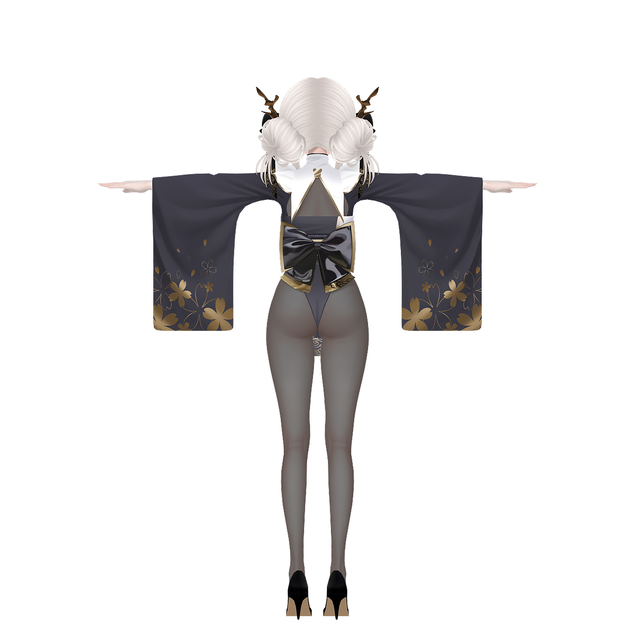 模型制作-胜利女神NIKKE布兰尔-幸运兔兔