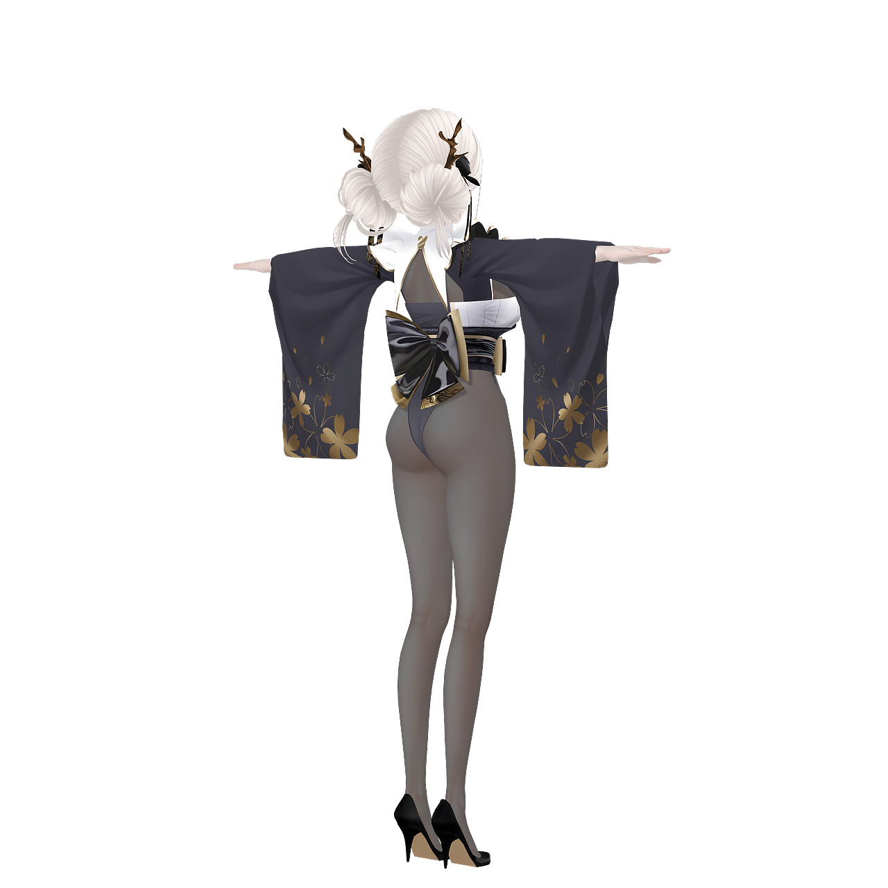 模型制作-胜利女神NIKKE布兰尔-幸运兔兔