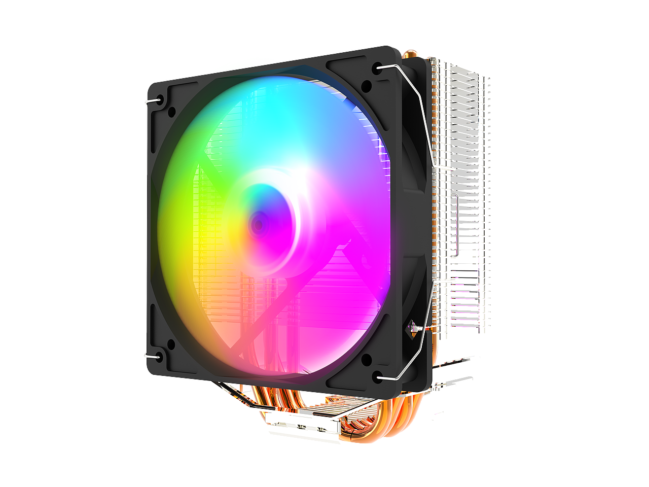 cpu风冷散热器渲染图