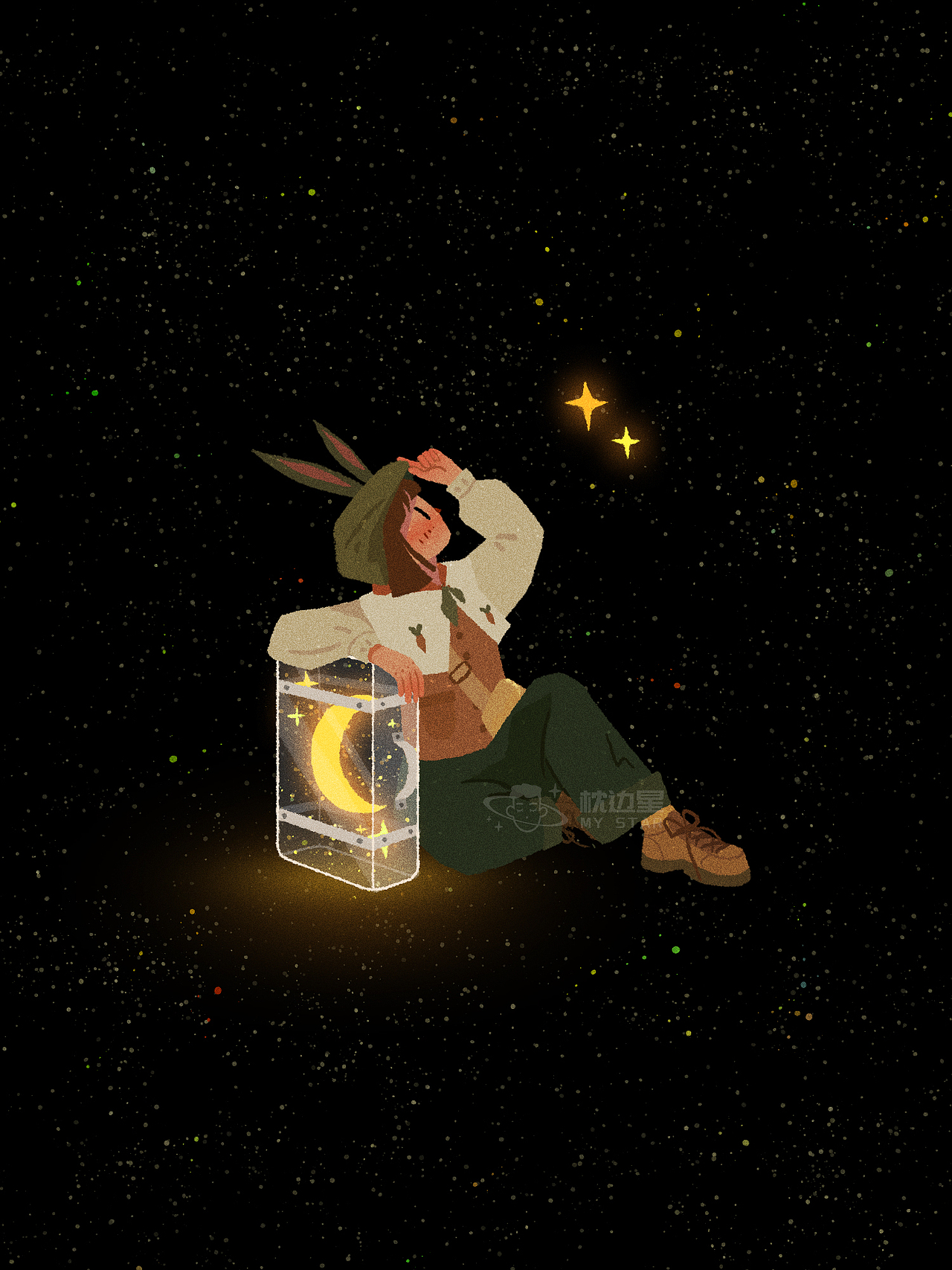 【2024总结】一个人的繁星梦境（图ZMzg0NjQyNzM2） - 创作习作 - 站酷设计师枕边星原创素材 - 站酷ZCOOL