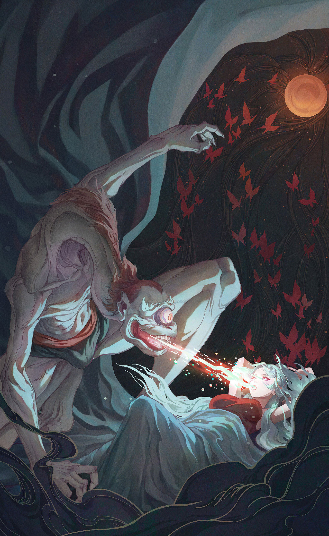 拔厮鬼（图ZMzg0NjQ4OTA4） - 商业插画 - 站酷设计师助长不揠苗原创素材 - 站酷ZCOOL