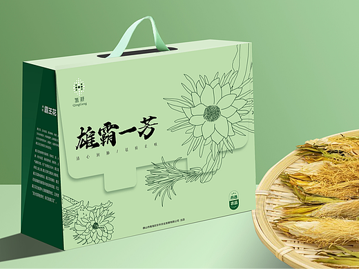 一组农产品包装