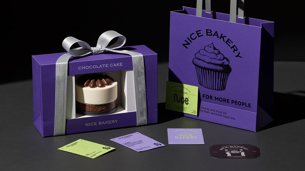烘焙品牌设计 I Nice Bakery（图ZMzg0NjU4OTg0） - 品牌 - 站酷设计师Y2u鱼羊原创素材 - 站酷ZCOOL