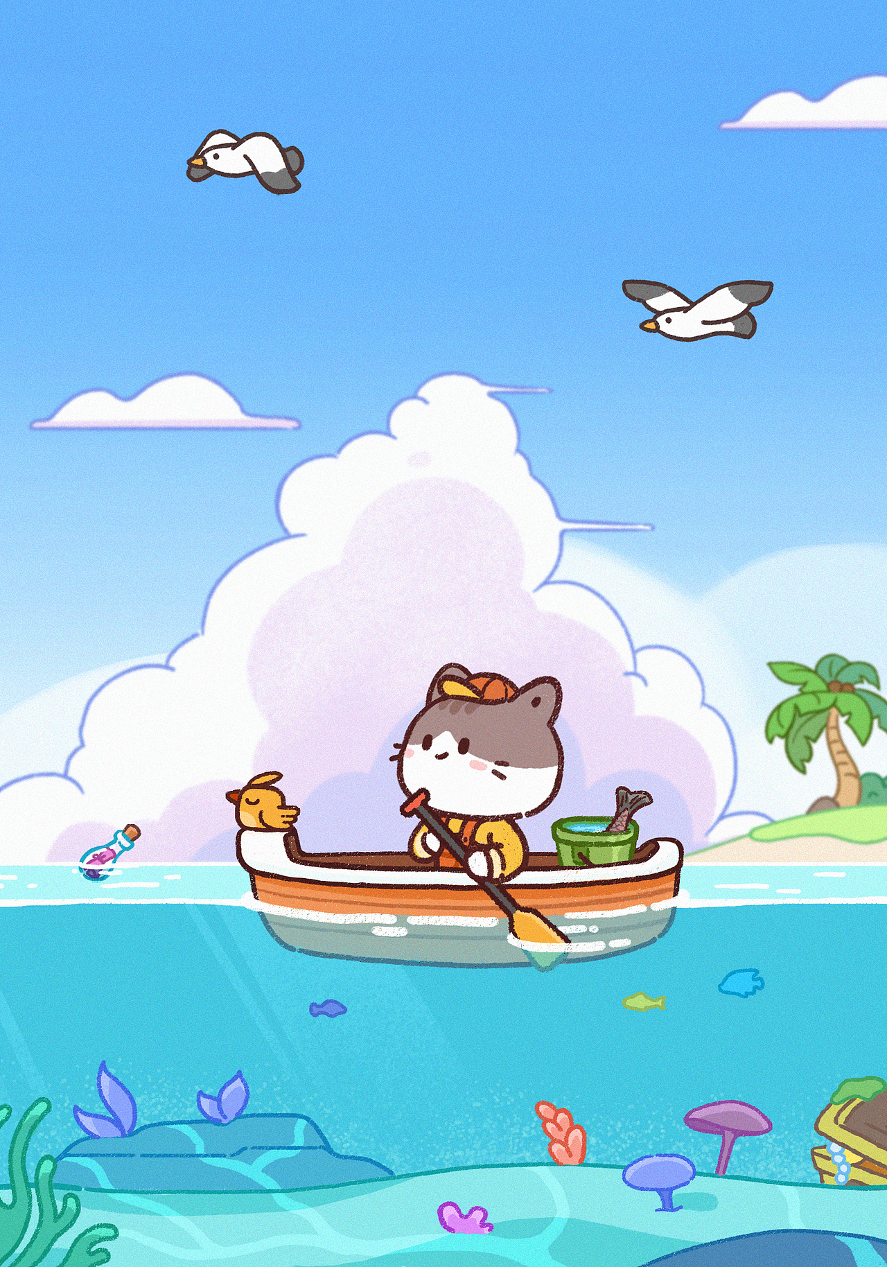 球球2024插画合集～（周边制作以及授权项目）（图ZMzg0NjYwMTIw） - 商业插画 - 站酷设计师淘气喵球球原创素材 - 站酷ZCOOL